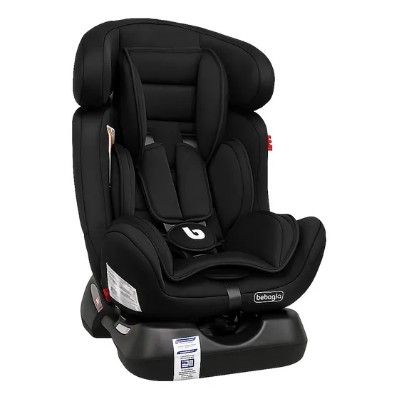 Silla De Auto Convertible 0 A 25 Kilos Bebeglo Rs-3085 Color Negro Negro