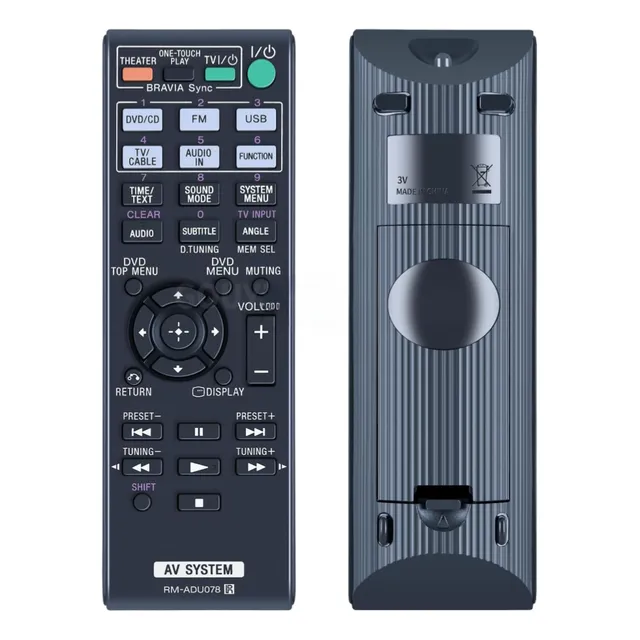 Control Remoto Rm-adu078 Para Sony Home T Dav Tz210 Tz710