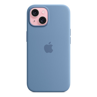 Funda Apple iPhone 15 Silicona Magsafe - Azul Invierno Funda Apple iPhone 15 Silicona Magsafe - Azul Invierno