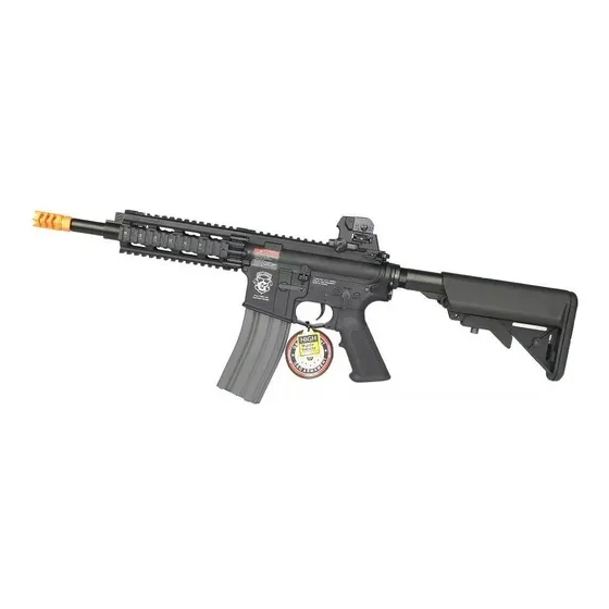 Rifle De Airsoft Gr16 Cqw Rush Blowback Cal 6mm Bivolt - G&g