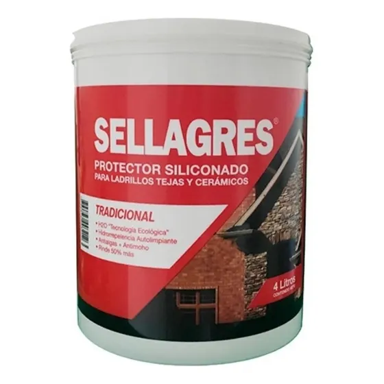 Protector Para Ladrillos Silic Sellagres Polilak 1 L Dimensi Color Transparente