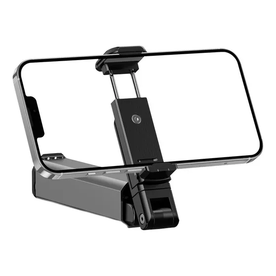 Suporte Retrátil Multifuncional Para Celular, Bastão de Selfie, Estabilidade e Apoio para Fotos e Vídeos Geonav
