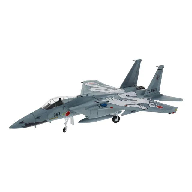 Aleación 1/100 Escala 65f-15j Avión De Modelo Militar .