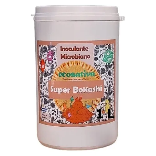 Super Bokashi 1 Lt Ecosativa Estimulador Fertilizante Abono