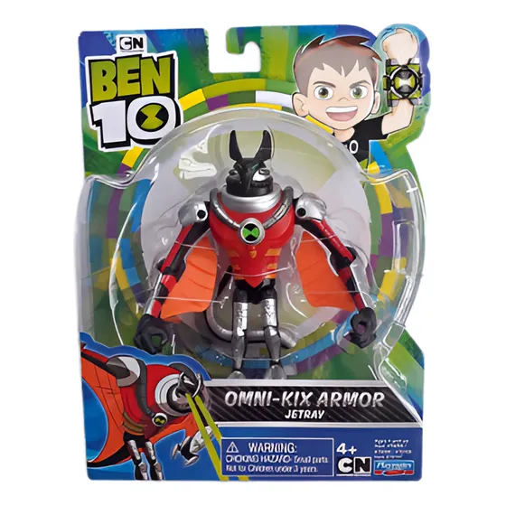 Omni - Kix Armor Jetray Figura Muñeco Ben 10 Nuevo