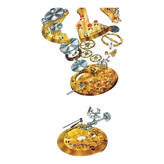 Peças Para Relógio Mido Ref 2558 Roda Canon Calendario