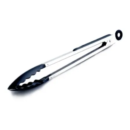 Pinza Acero Inoxidable Y Silicone Grande Saba
