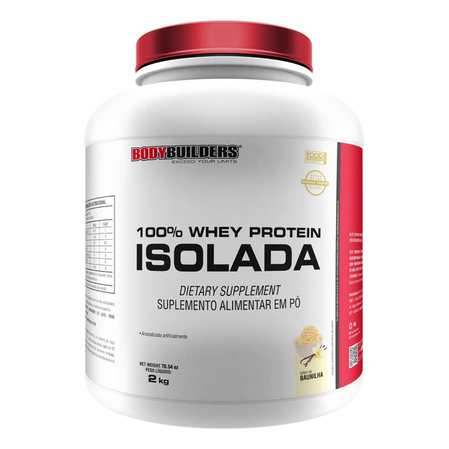 Whey Protein 100% Isolada 2kg - Bodybuilders - Exclusivo Whey Protein 100% Isolada 2kg - Bodybuilders - Exclusivo