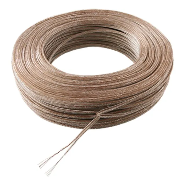 Cable Para Bocina 22 Awg Polarizado 100m Kleiman Rol-004 