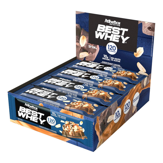 Mega Promoção - Best Whey Bar Todos Sabores C/ 12 Atlhetica Mega Promoção - Best Whey Bar Todos Sabores C/ 12 Atlhetica
