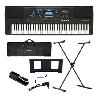 Teclado Yamaha Arranjador Psr Ew425 + Kit Teclado Yamaha Arranjador Psr Ew425 + Kit