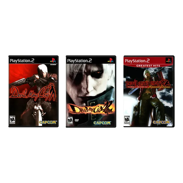 Compilación Devil May Cry Para Ps2 - 4 Juegos Físicos