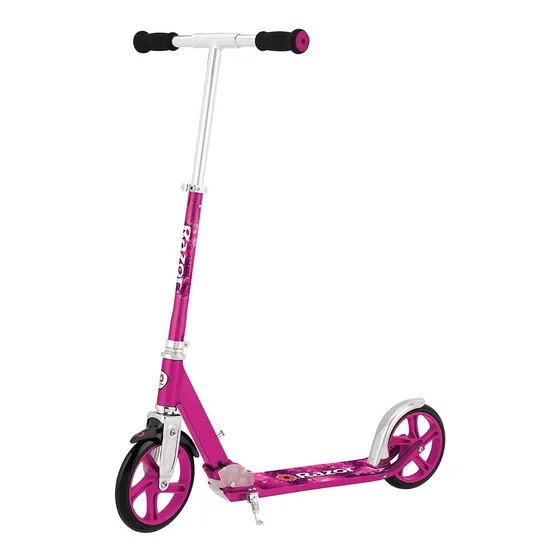 Monopatín diablo de pie Razor A5 Lux Liso rosa