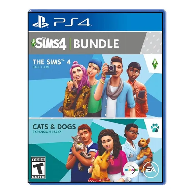 The Sims 4 Plus Cats & Dogs Bundle - Ps4