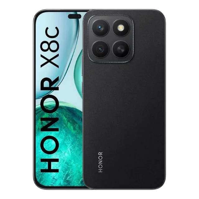 Celular Honor X8c Negro 8gb Ram 256gb Camara 108+5mp/50mp