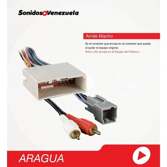 Harness Conector Gp Para Sustituir Reproductor Ford Explorer
