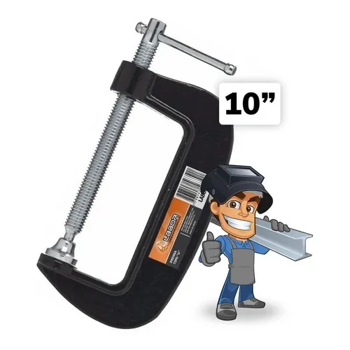 Prensa Sargento Tipo G 10 Pulgadas Labor Profesional