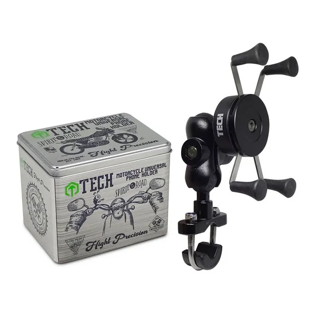 Soporte Porta Celular Gps Moto Bici P/ Manubrio Universal
