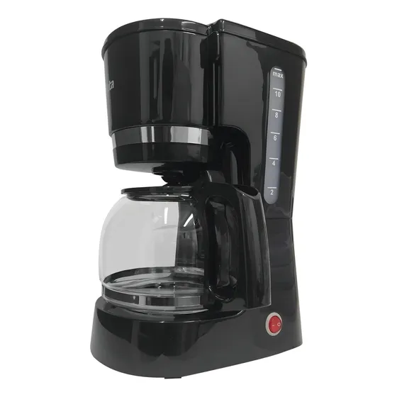 Cafetera portátil Enxuta SDAENXC215 semi automática negra de filtro 220V