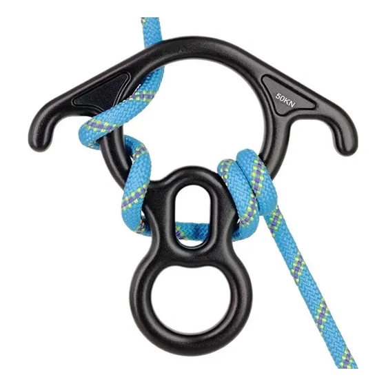 Descensor Cuerda Para Escalada Figura 8 Anillo Rescate Rapel
