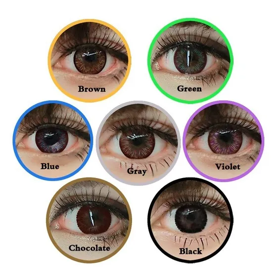 Pupilentes Meetone Aurora 2 Pares Color Summer Doll