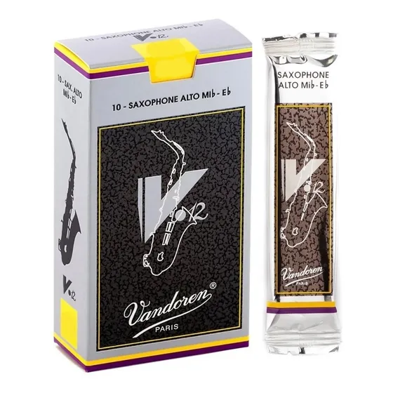 Palheta Vandoren V12 - Sax Alto - Escolha O Nº (2,5/3,0/3,5)