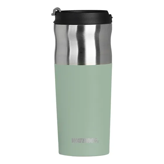Vaso Térmico Waterdog Olivera 450 Hermético Acero Inoxidable Color Verde agua