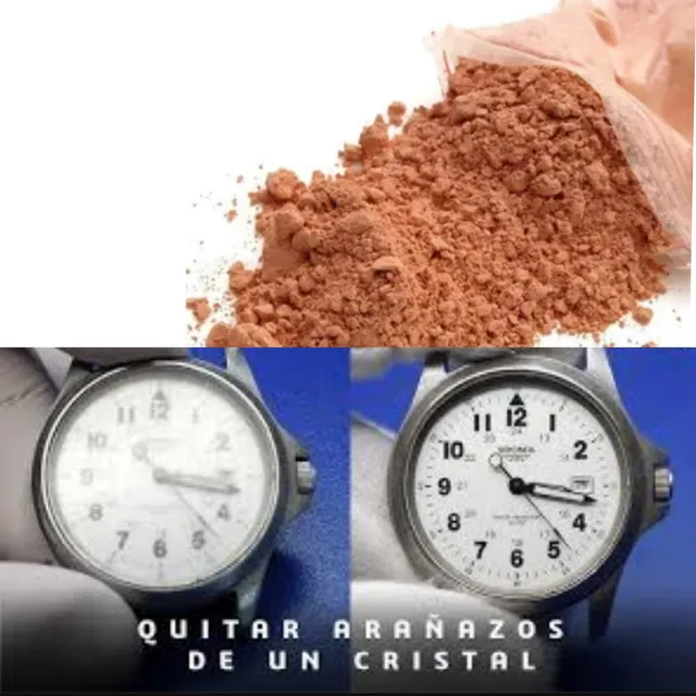 Pulitura Relojes Micas Lentes Binocular Óxido De Cerio 50gr