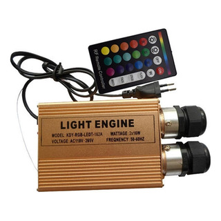Motor De Luz De Fibra Óptica Led Rgb Com 24 Chaves 32w Motor De Luz De Fibra Óptica Led Rgb Com 24 Chaves 32w
