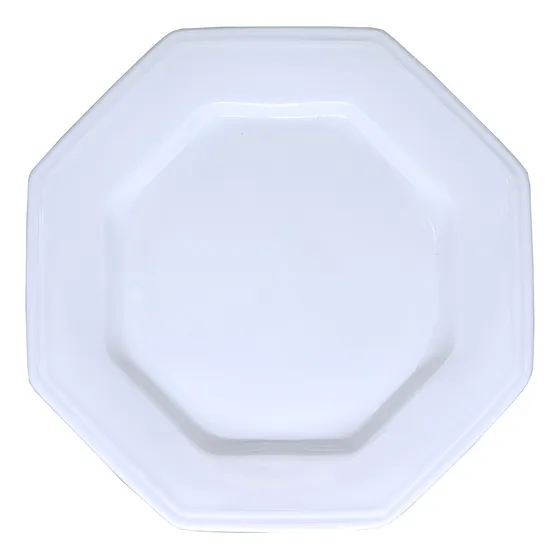 Kit 12 Pratos Rasos Porcelana Schmidt Prisma 1a Linha