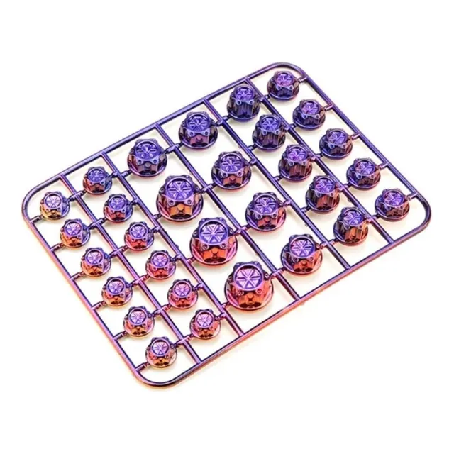 Cubre Tornillos-tapa Tornillos De Lujo Para Moto 30 Piezas