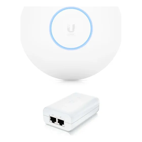 Access Point Ubiquiti Unifi U6-pro+fuente Inyector U-poe-at