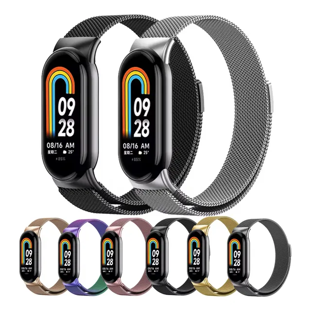 Correa Pulsera Manilla Metalica Para Xiaomi Mi Band 8, 9