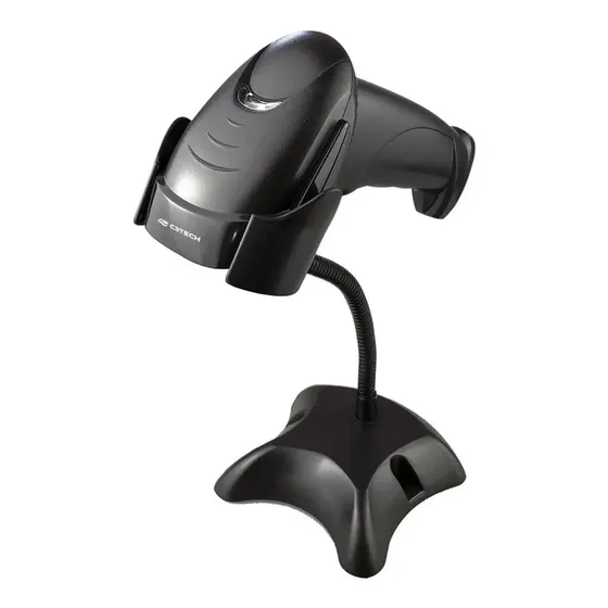 Leitor De Código De Barras Com Suporte C3tech Lb-50bk Usb