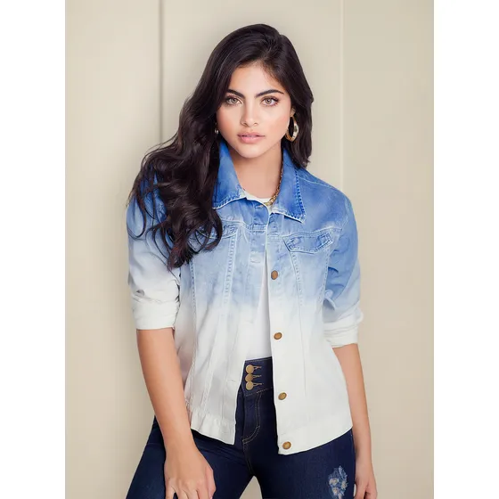 Chaqueta Mujer Azul Mp 95912