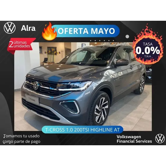 Volkswagen T-cross 1.0 200 Tsi Highline Aut