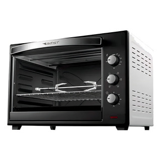 Forno De Bancada Elétrico Best Forno Plus 48l Preto/branco Forno De Bancada Elétrico Best Forno Plus 48l Preto/branco