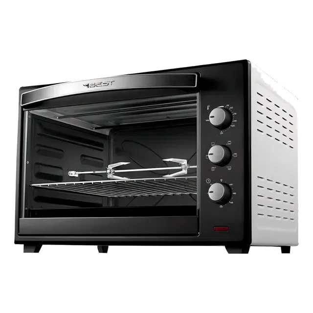 Forno De Bancada Elétrico Best Forno Plus 48l Preto/branco 220v Forno De Bancada Elétrico Best Forno Plus 48l Preto/branco 220v