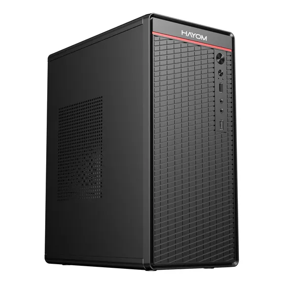 Gabinete Office Gb1751 Micro-atx Compacto Usb Frontal S Fans