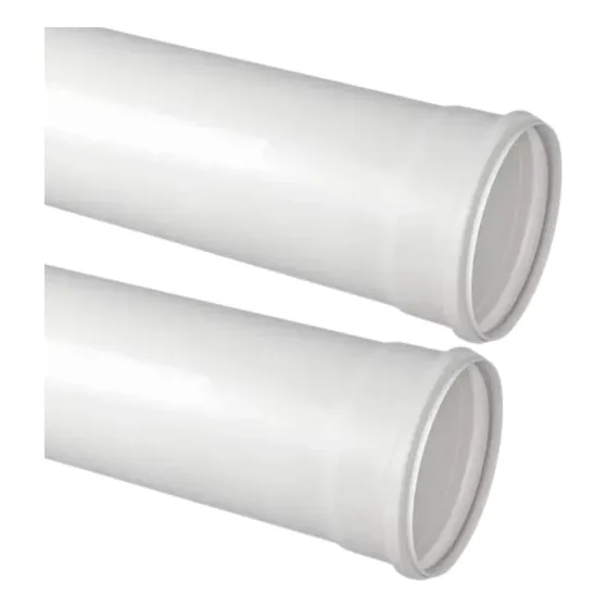 Kit 2 Cano Tubo Pvc Esgoto Branco 40mm 2 Metros Hidráulico