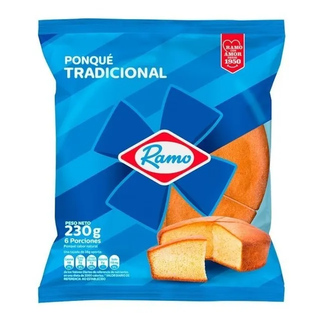 Ponque Ramo Tradicional X230g - g a $30