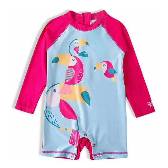 Roupa De Banho Infantil Macaquinho Praia Proteção Uv Tip Top