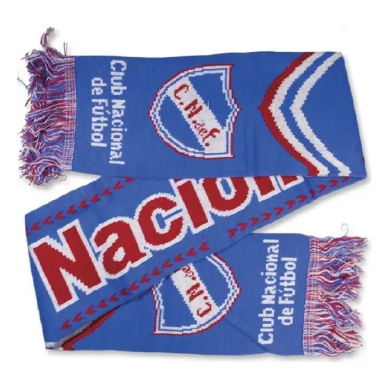 Bufanda De Ncional Futbol Color Azul Talle Unico