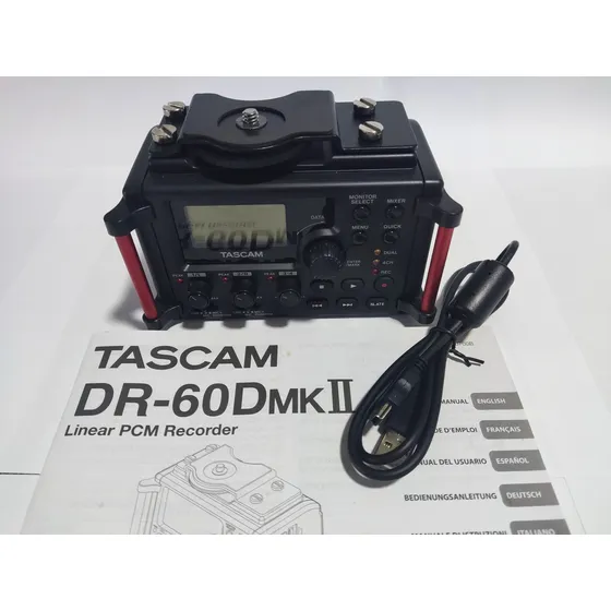 Grabador Audio Profesional Tascam Dr-60dmkii Para Dslr/video