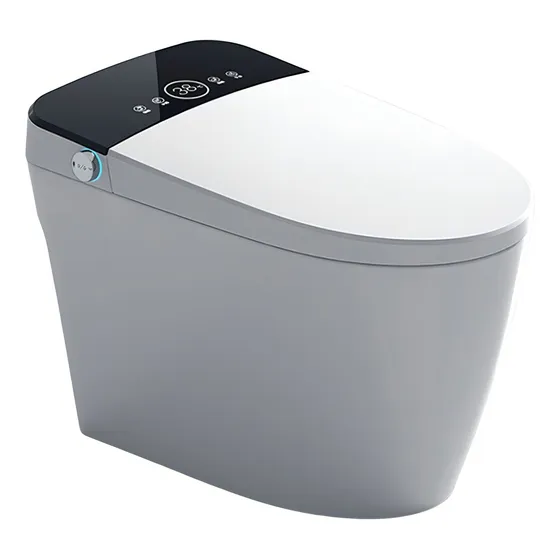 Vaso Sanitário Inteligente Smart Toilet Luxo Redondo Branco HMSX81 Lemon Decor