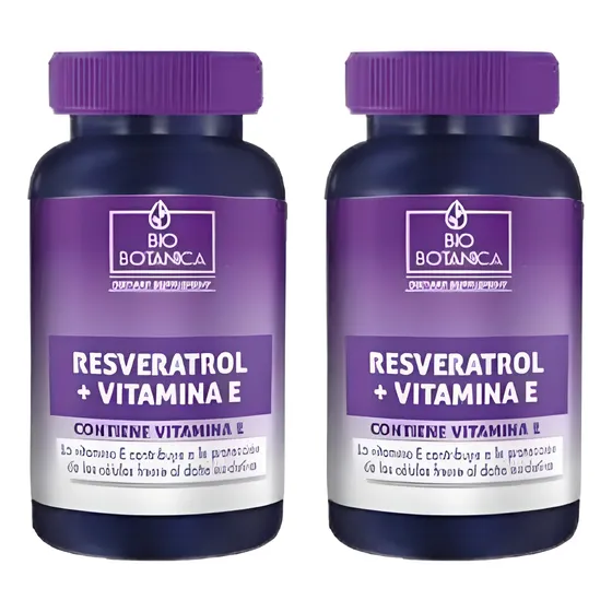 Pack De 2 Resveratrol + Vitamina E Botanika Sin Sabor | Cuotas sin interés