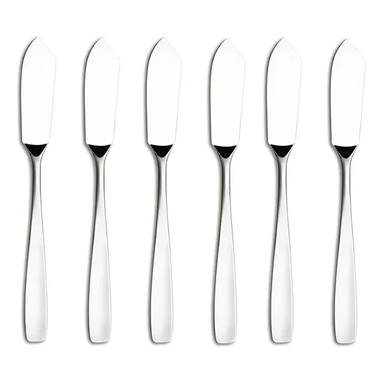 Cuchillo De Pescado Tramontina Cosmos Acero Inox. X 1 Docena