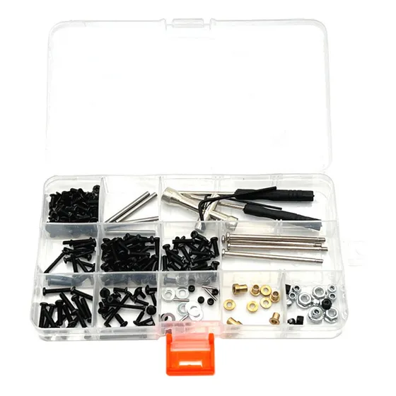 Caja De Herramientas De Tornillos De Coche Completo De Metal