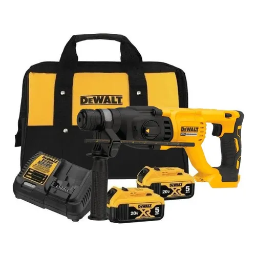 Martelete Perfurador e Rompedor Dewalt Modelo DCH133M2 com Maleta 1 Carregador 2 Baterias 110V