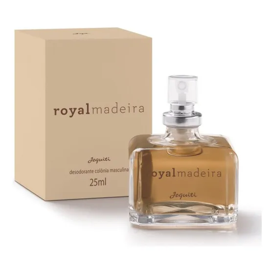 Colônia Royalmadeira Masculina Jequiti 25ml